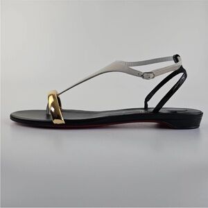 Authentic Christian Louboutin Athinita Sandals and flannel bag